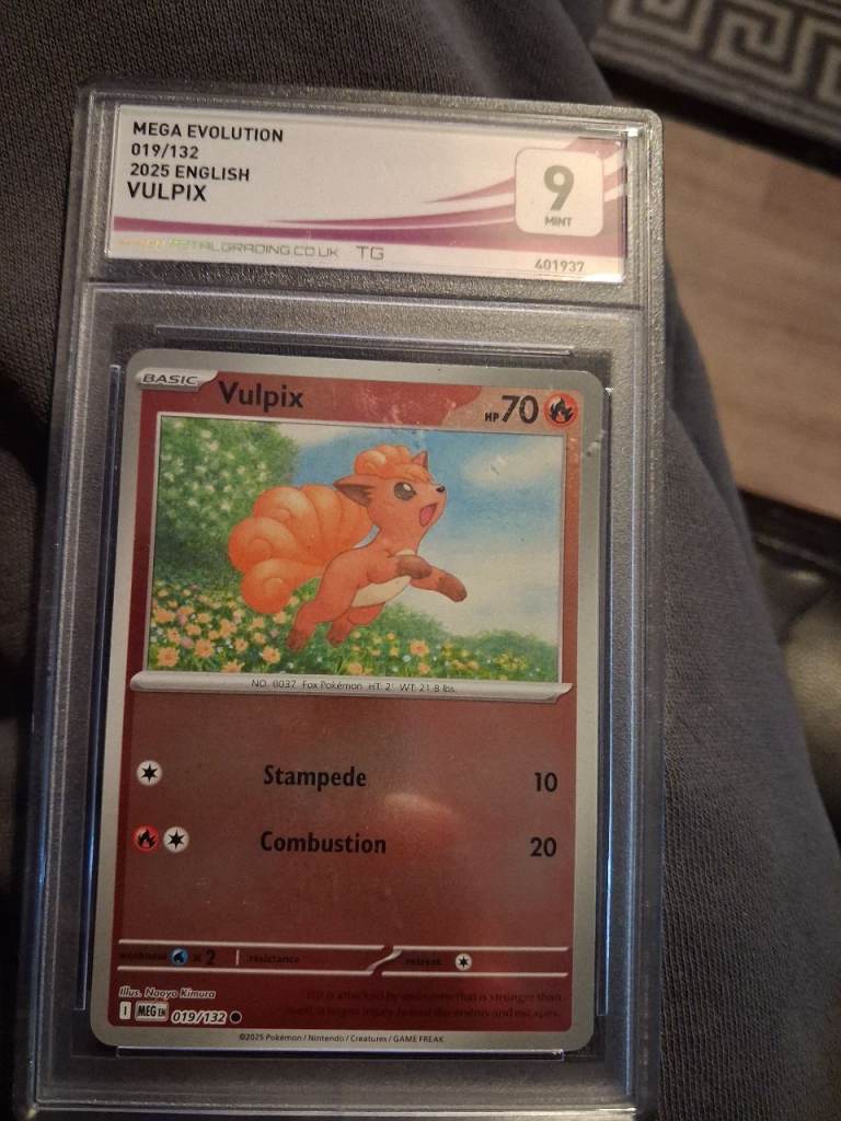 Mega Evolution 019/132 2025 english Vulpix 