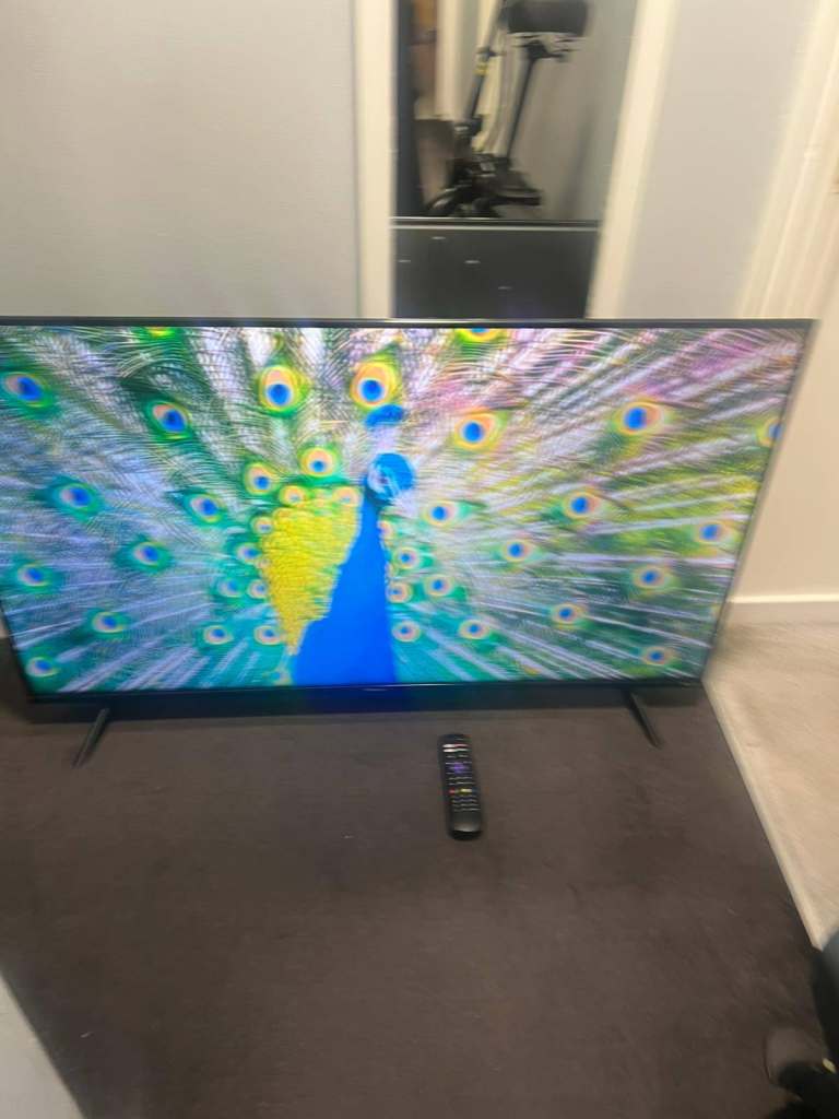Hisense 50" 4k UHD Smart TV – Black, Good Condition