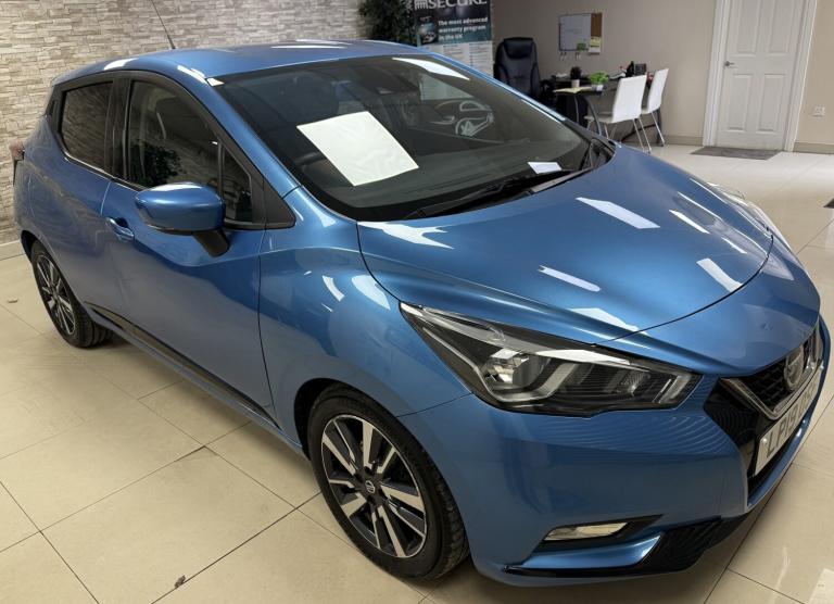 NISSAN MICRA 1.0 IG-T Tekna Blue Auto Petrol WARRANTY 12 MONTHS MOT