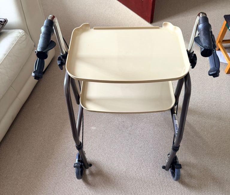 Mobility Walker with Trays – Excellent Condition - as new
