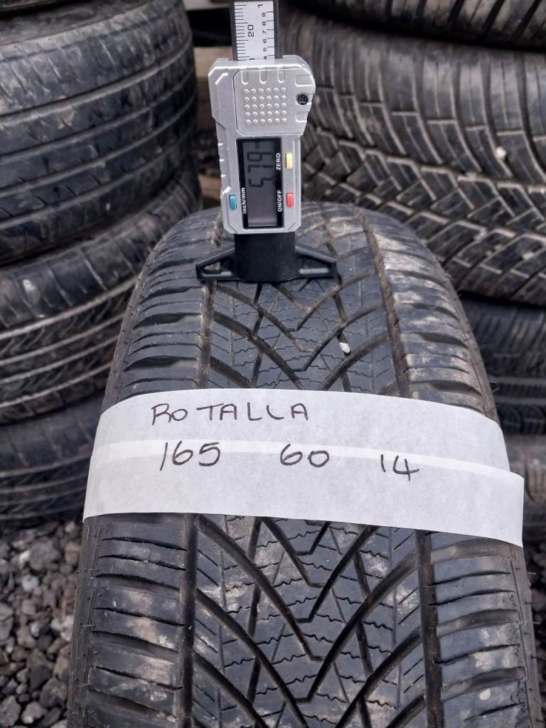 Part worn tyres Rotalla 165 60 14 - set of 2