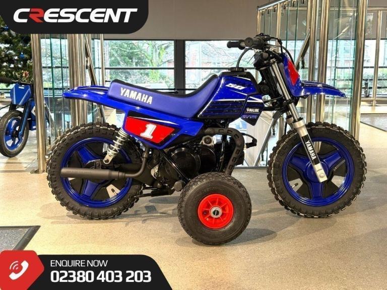 YAMAHA PW50 2026 MODEL IN BLUE - PLUS LITTLE CHAMP ACCESSORY KIT