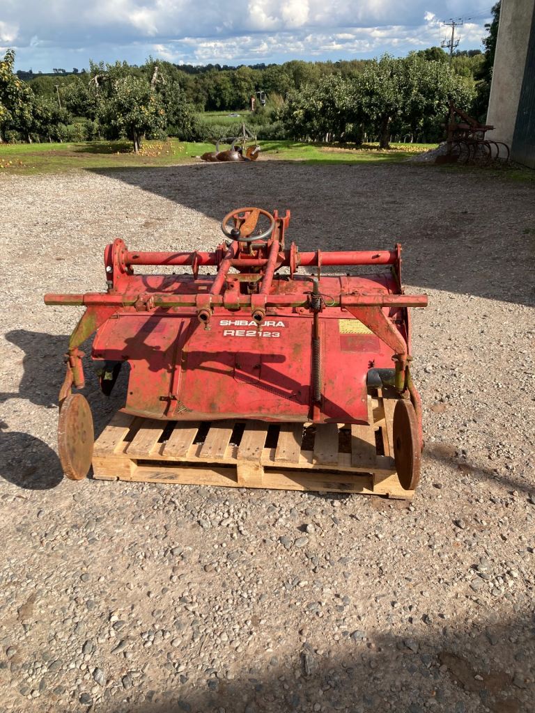 Sibaura compact tractor rotavator 