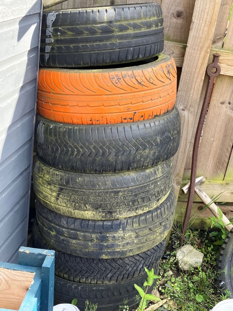 Car tyres for any project