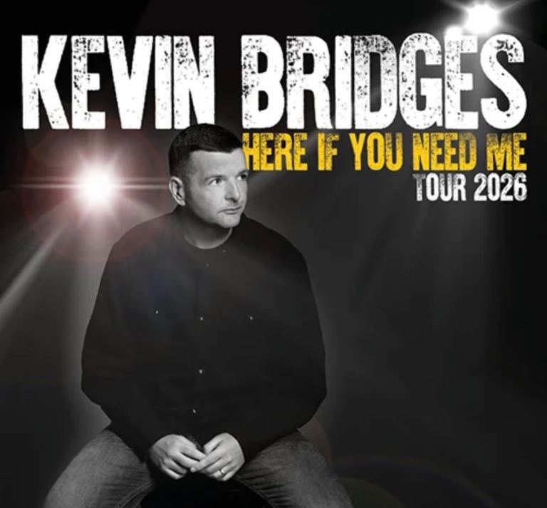 KEVIN BRIDGES TICKET - SEC HYDRO, GLASGOW TONIGHT