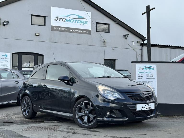 VAUXHALL CORSA 1.6T VXR 3dr Man, petrol, black + standard example 2013