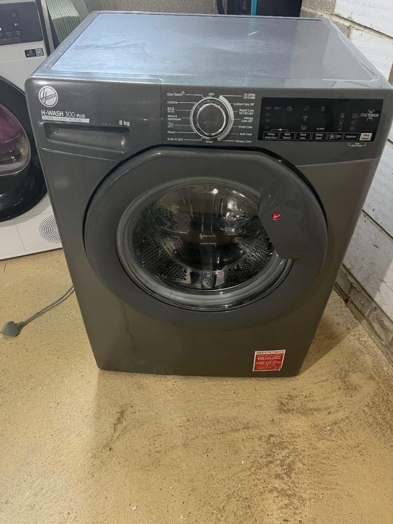 Hoover H-WASH 300 8KG Washing Machine - 1600RPM free delivery