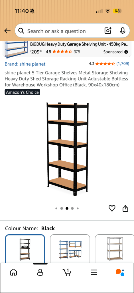 shelving unit heavy duty 