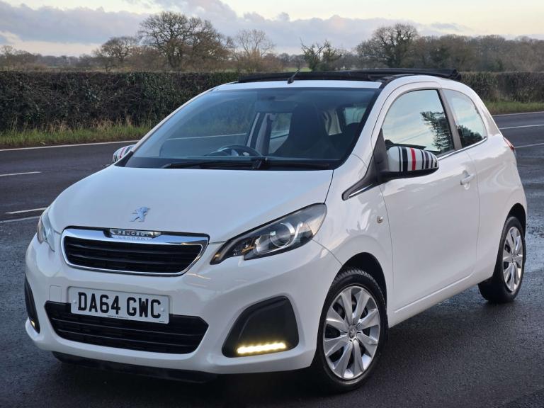 2014 Peugeot 108 1.0 108 Active Top 3dr Hatchback Petrol Manual