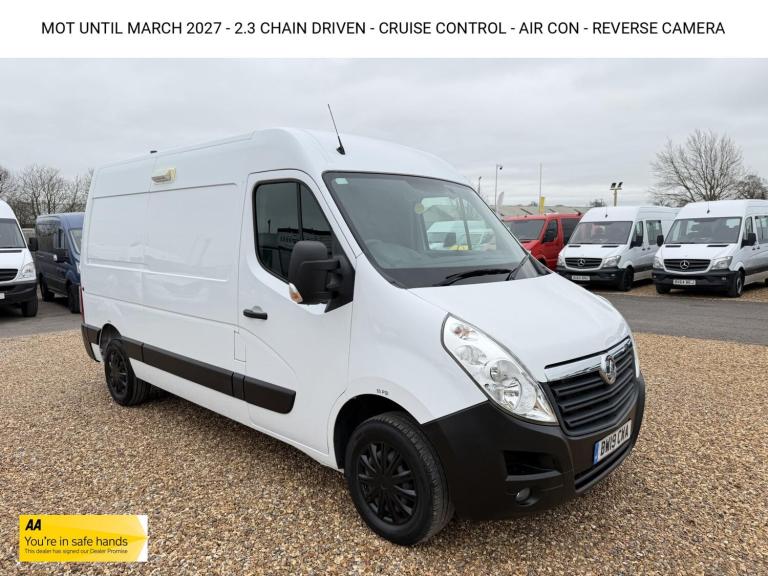2019 Vauxhall Movano 2.3 CDTi 3500 Panel Van 5dr Diesel Manual FWD L2 H2 Euro 6 (130 ps) Panel Va...
