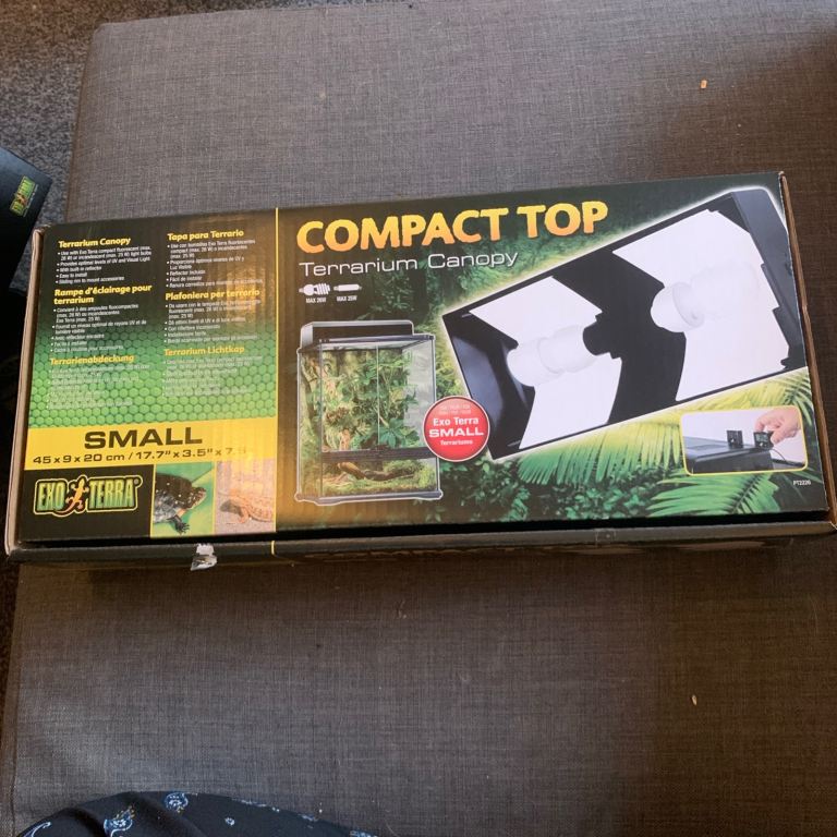 EXO Terra compact top terrarium canopy Brand new unopened