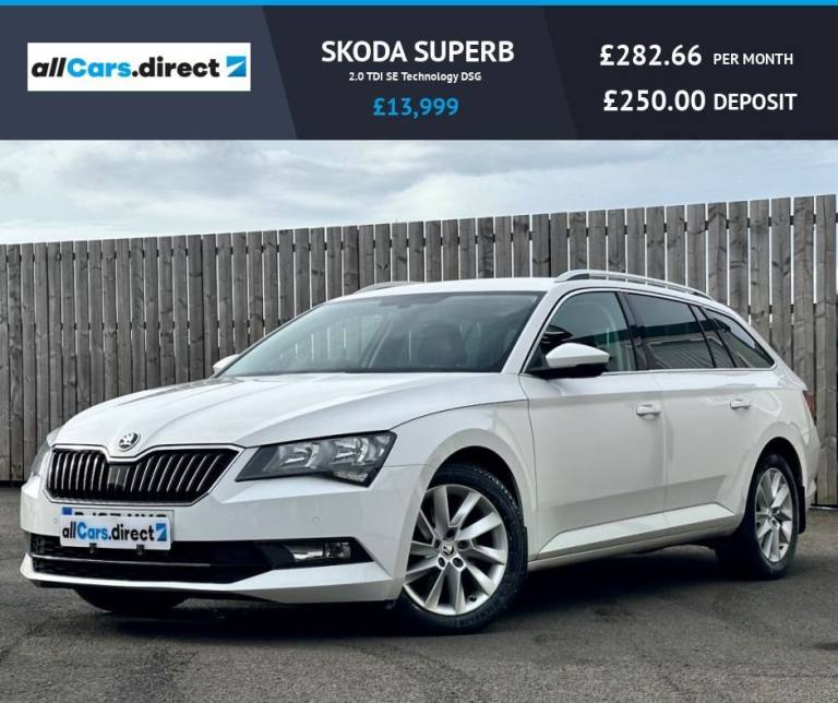 2017 Skoda Superb 2.0 TDI CR SE Technology 5dr DSG [7 Speed] ESTATE DIESEL Automatic