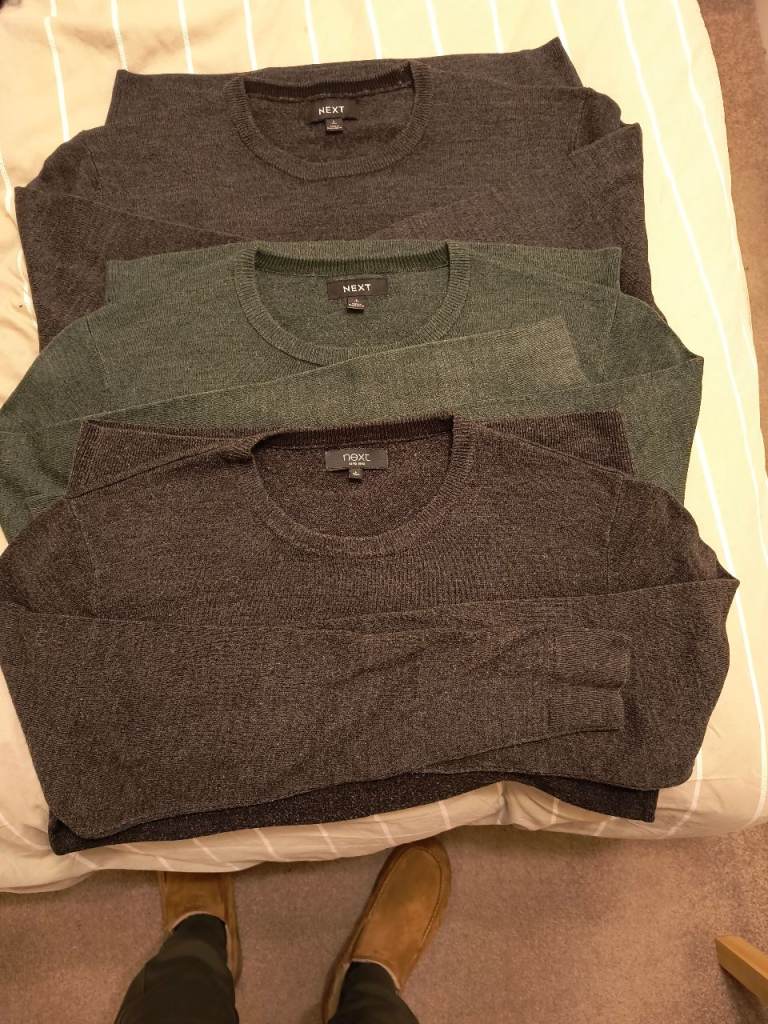 image for 3 x Next Light jumper size large tall