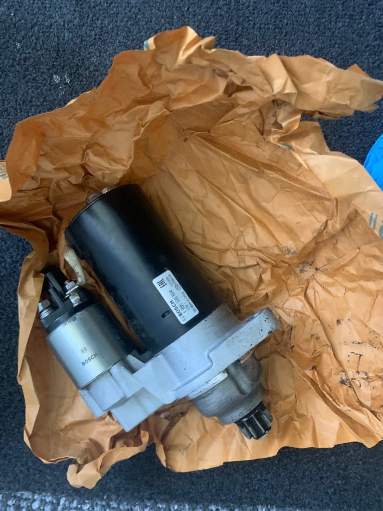 Bosch starter motor for VW BKD engine 