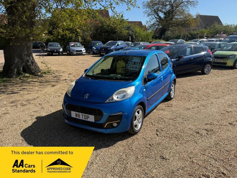 2012 Peugeot 107 1.0 Allure 5dr HATCHBACK Petrol Manual