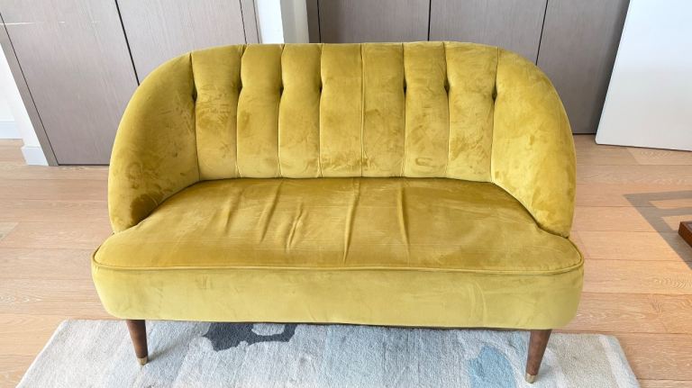 MADE Velvet Couch