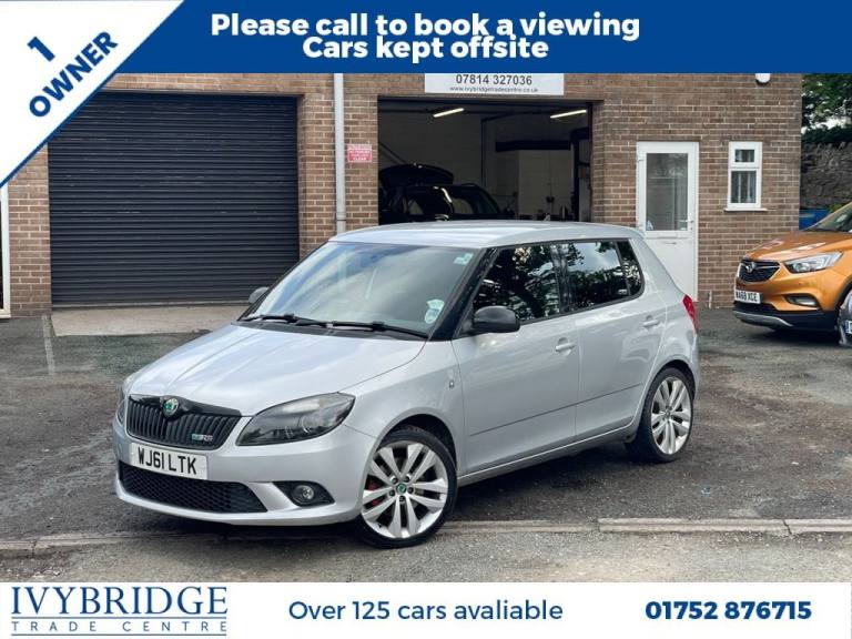 2011 61 SKODA FABIA 1.4 TSI VRS S2000 HATCHBACK 5DR PETROL DSG EURO 5 (180 PS)