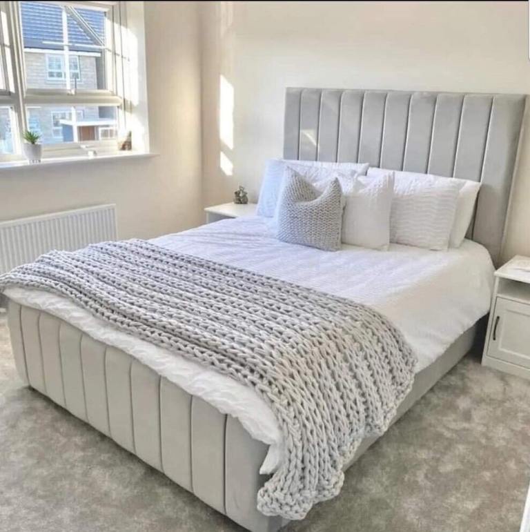 Double Bed With Quality Mattress And Free Home Delivery Inbox For Price