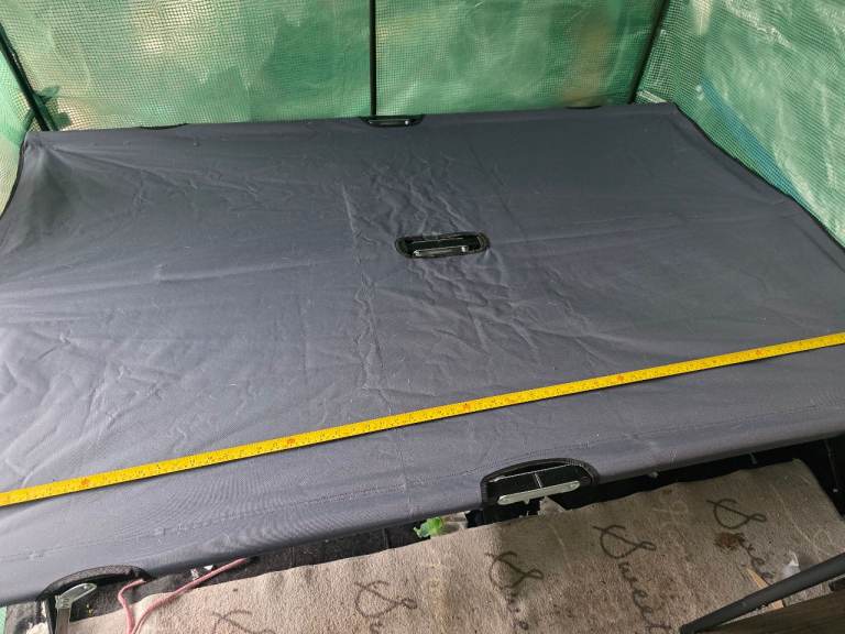 Small double camping folding guest bed