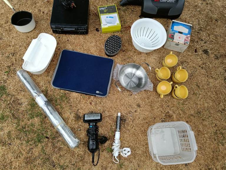  Kitchenware, Sony Minidisc Player & Other Bits