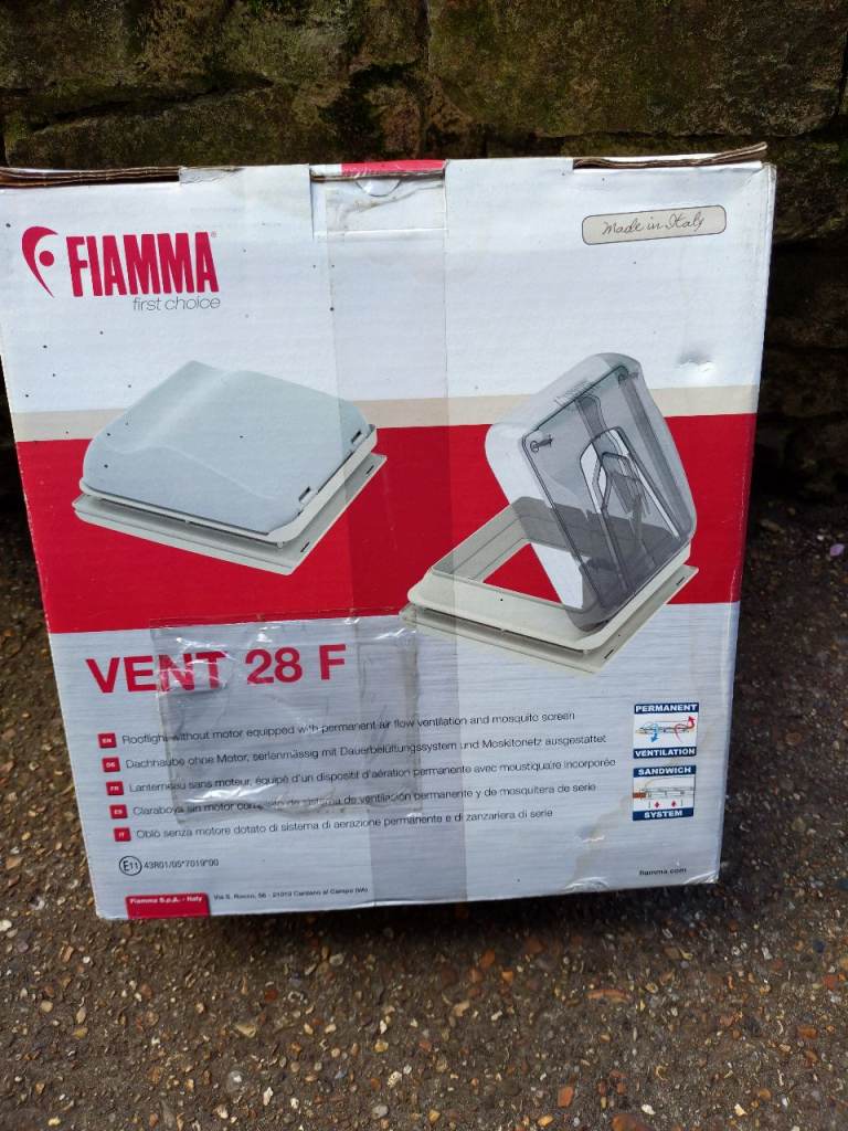 Fiamma roof vent for van