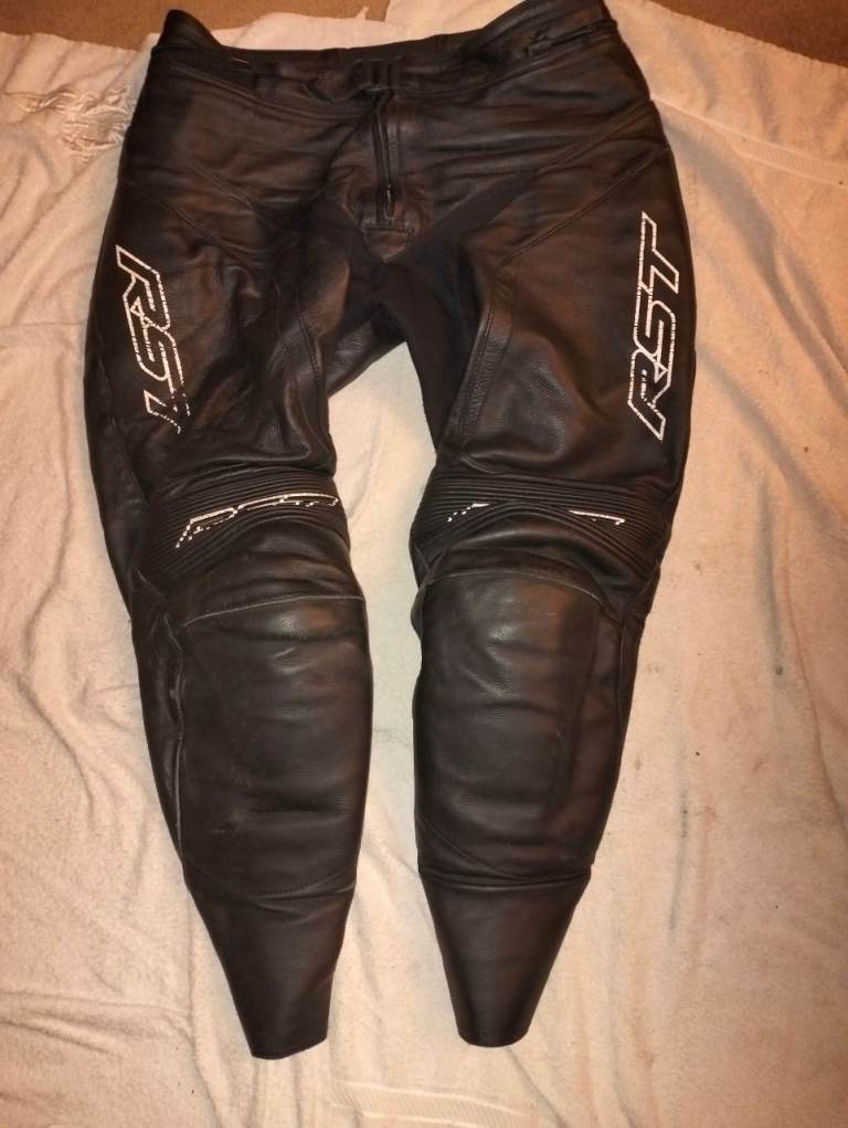 RST 2936 Blade II CE AAA Ladies Leather motorcycle trousers XL UK 16 34" W Reg leg