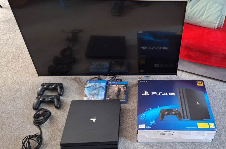 1tb Ps4 Pro + LG 42 inch