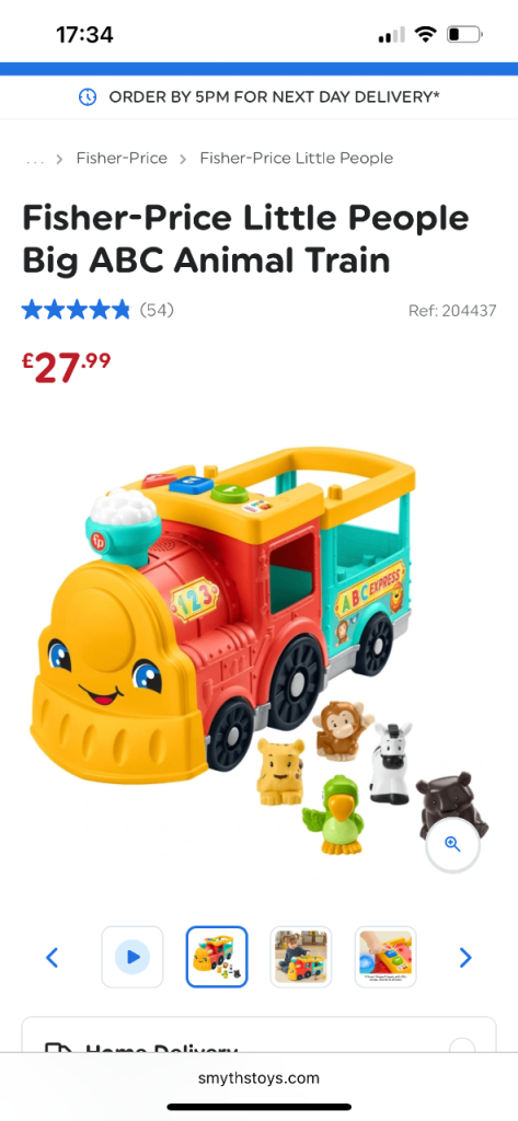 Fisher price little people train 