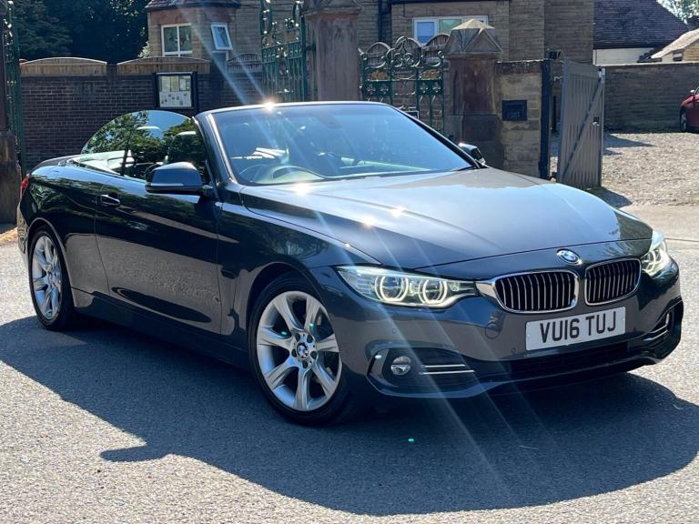2016 BMW 4 Series 420d [190] Luxury 2dr Auto [Professional Media] CONVERTIBLE DIESEL Automatic