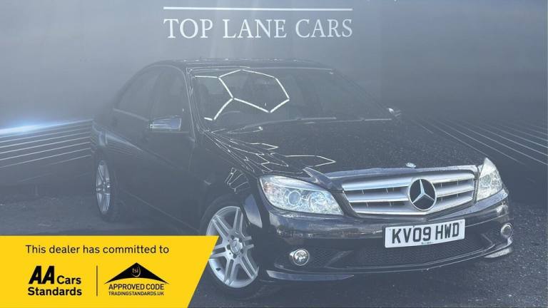 2009 Mercedes-Benz C Class 2.1 C220 CDI Sport Auto Euro 4 4dr Saloon Diesel Automatic