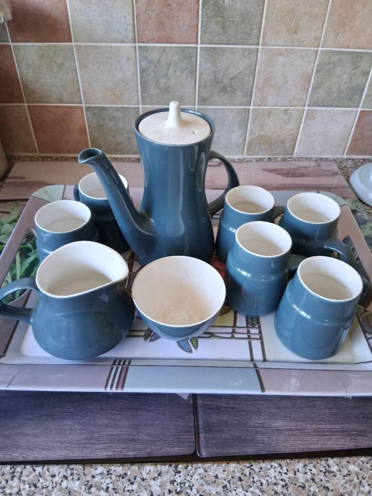 Vintage Poole coffee set