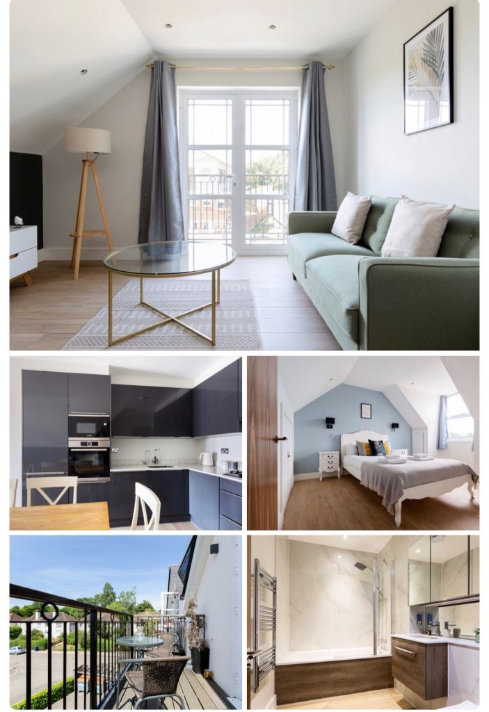 2BR apartment to rent in Mill Hill Company let allowed 