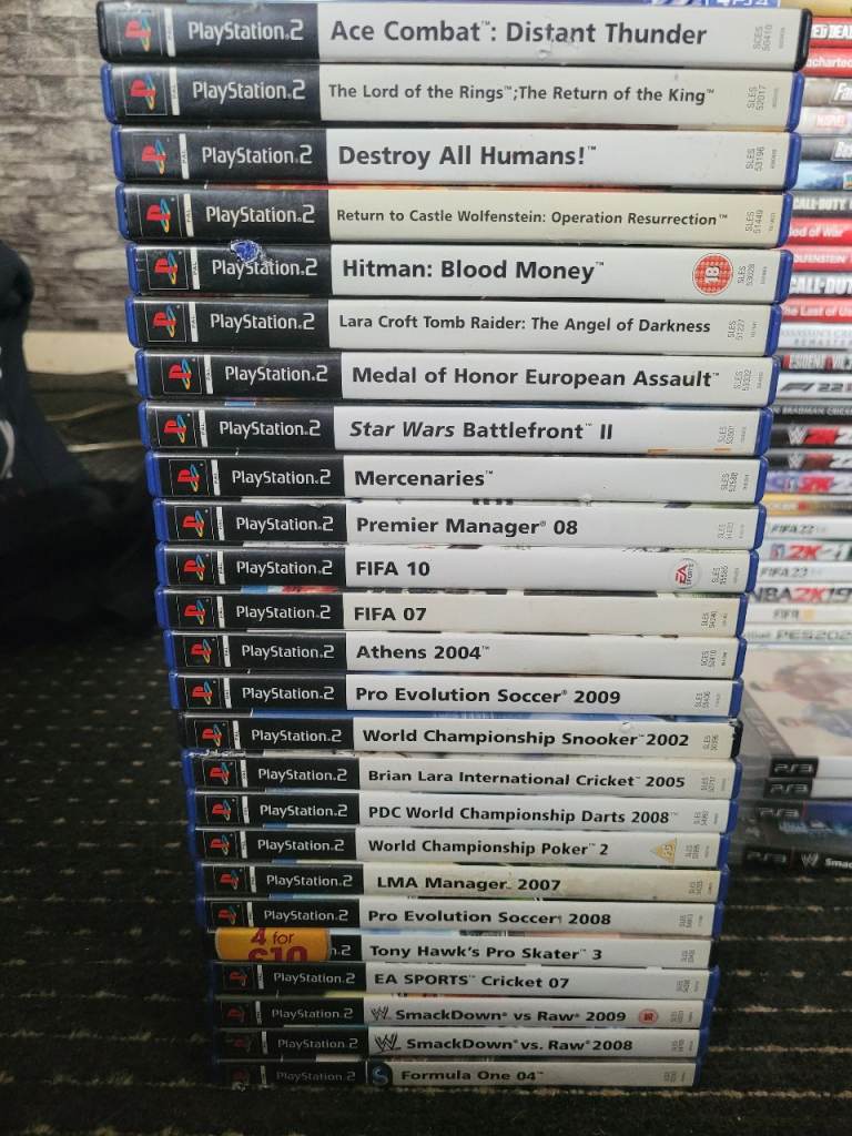 playstation 2 games 