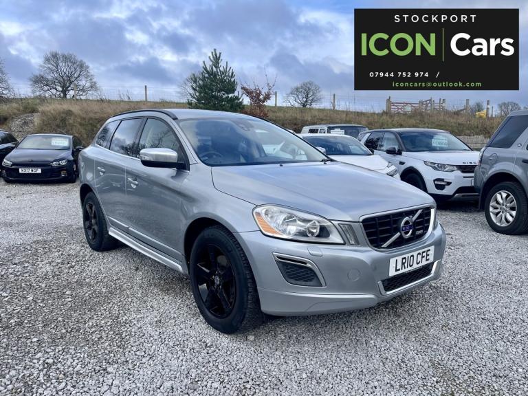 VOLVO XC60 2.4 D5 R-Design SE Silver Auto Diesel 2010
