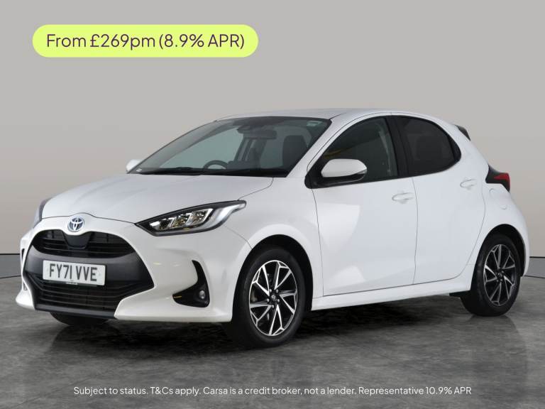 2021 Toyota Yaris 1.5 Hybrid Design 5dr CVT HATCHBACK PETROL/ELECTRIC Automatic
