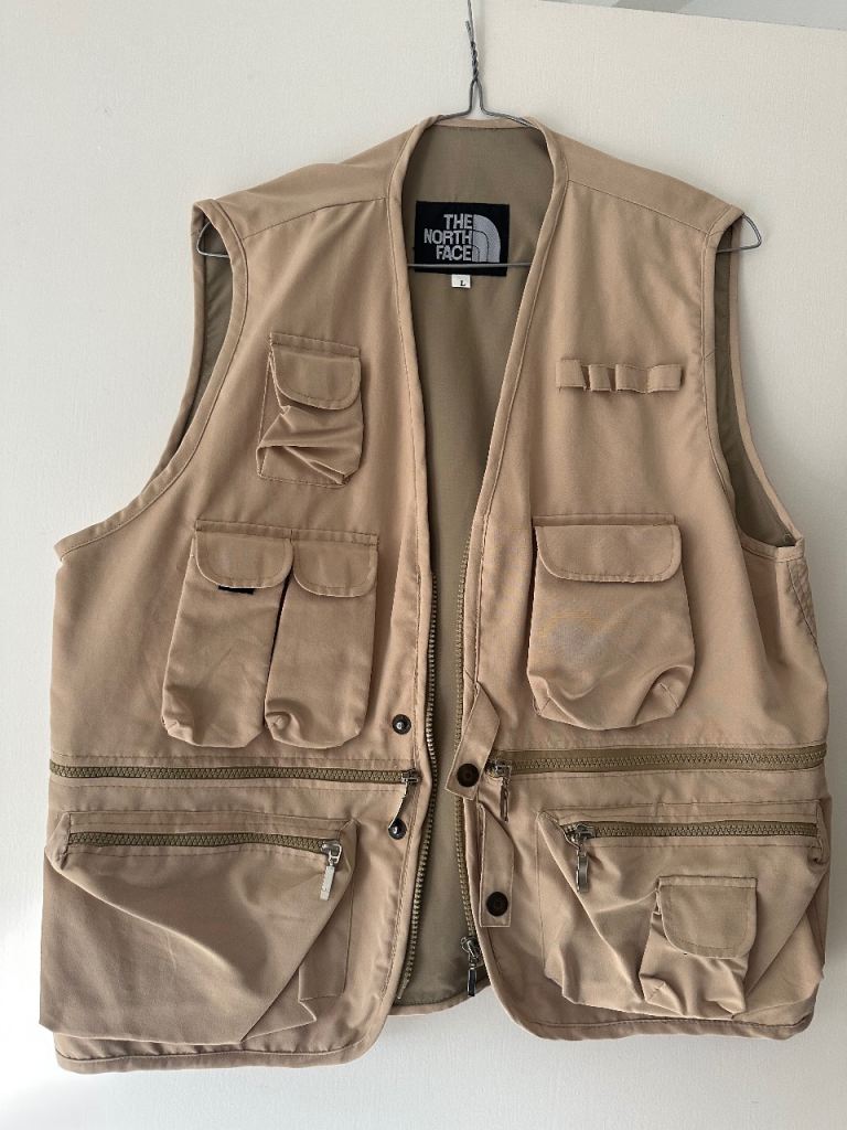North face fishing utility vest waistcoat gilet multi pocket
