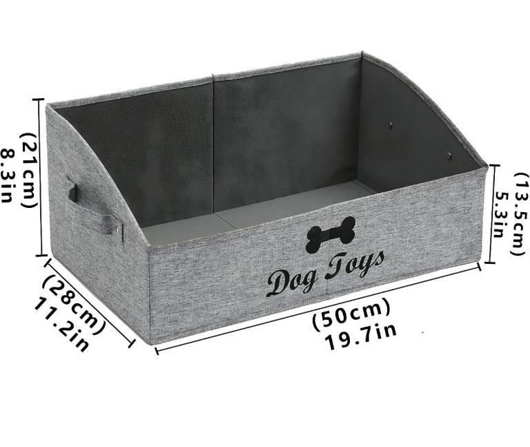 Dog toys storage box
