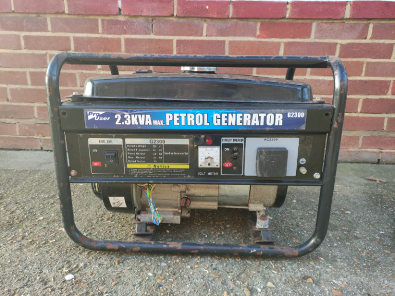 PRO USER PETROL GENERATOR - 2.3 KVA