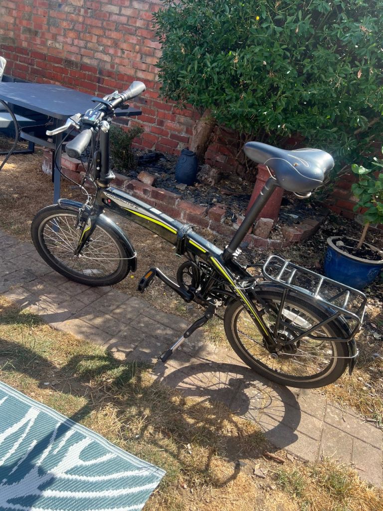 Carrera cross city foldable electric bike