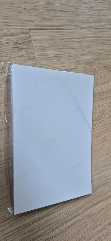 CANON Photo paper - free