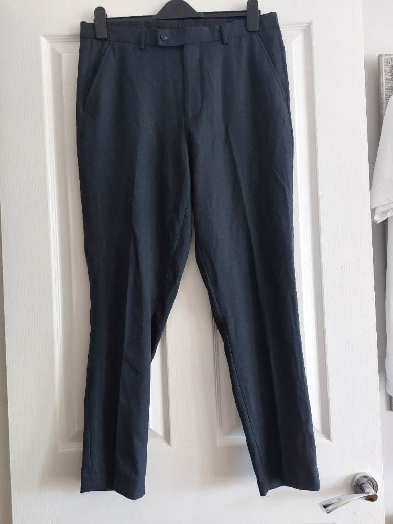 Charcoal Grey work / suit trousers, size 32"/31", Matalan 