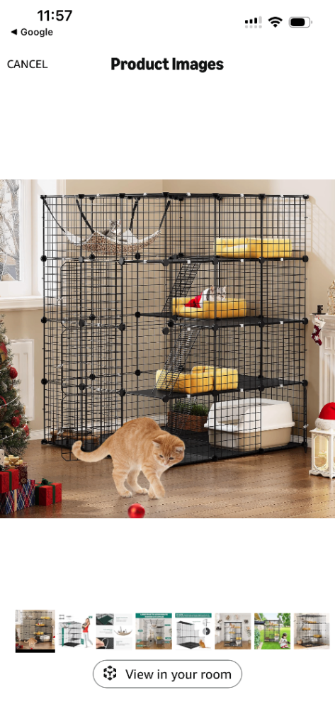 Yitahome cat/pet enclosure cage brand new