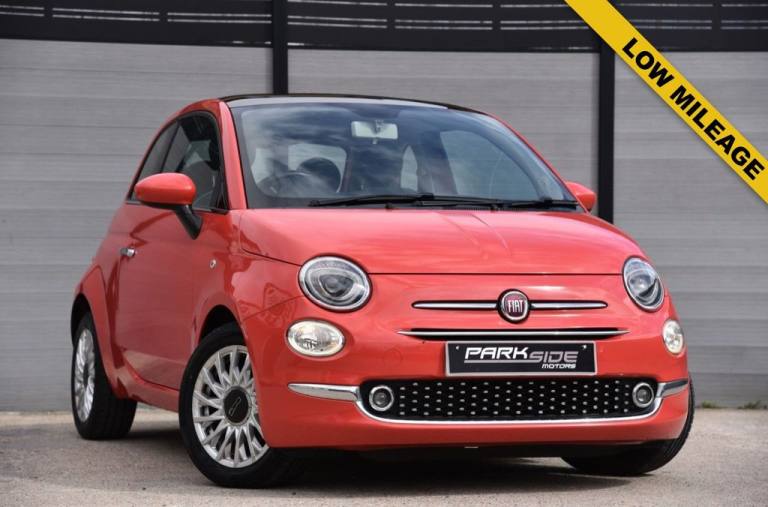 2018 Fiat 500 1.2 Lounge Hatchback 3dr Petrol Manual Euro 6 (s/s) (69 bhp) Hatchback Manual