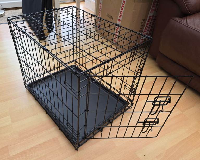 Puppy/Small Dog Crate, Barely Used, Excellent Condition, Foldable for Storage