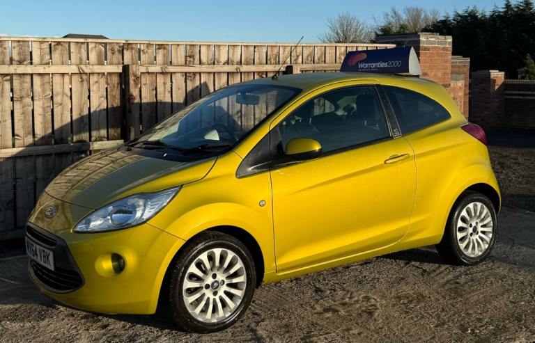 2015 Ford Ka 1.2 Zetec 3dr [Start Stop] HATCHBACK Petrol Manual