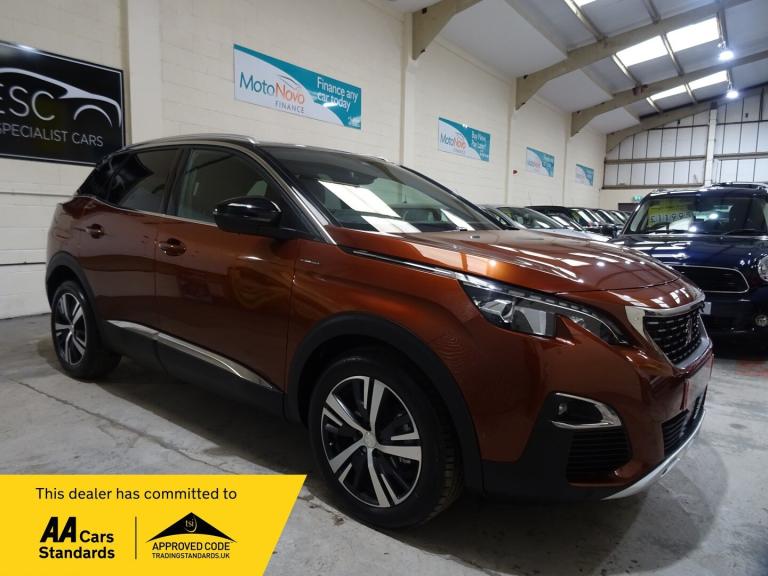 2017 Peugeot 3008 1.2 PureTech GT Line 5dr *18000 MILES* HATCHBACK Petrol Manual