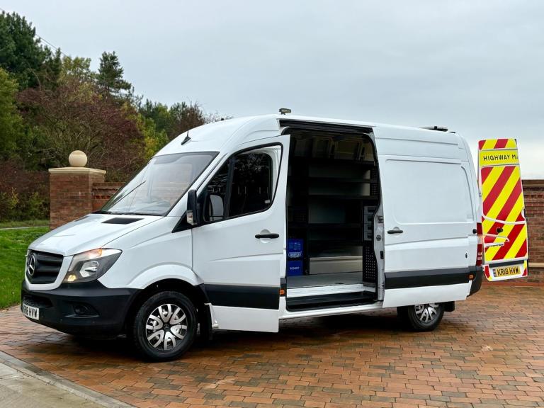 2018 Mercedes-Benz Sprinter / Crafter / MAN L2H2 Mwb Van ***Workshop / Fitters / Mechanic Van*** ...