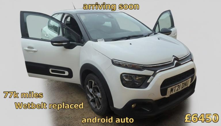 2021 Citroen C3 1.2 PureTech Shine 5dr HATCHBACK Petrol Manual