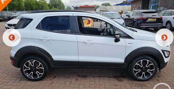  Ford Ecosport 1.0T EcoBoost Active Euro 6 (s/s) 5dr Petrol Manual