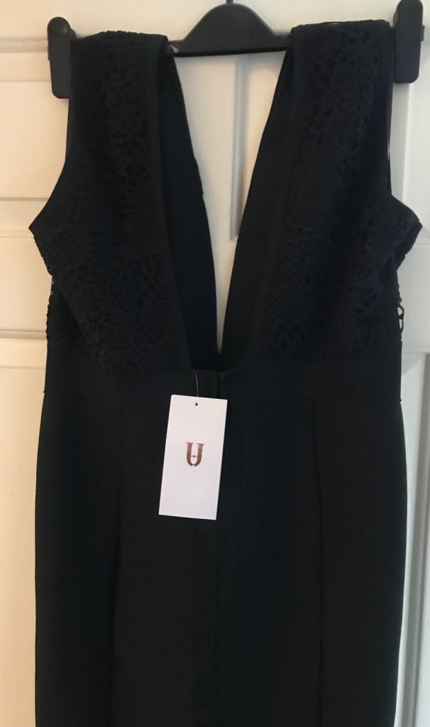 Black evening dress